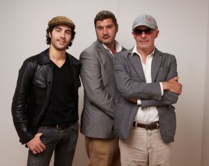 L-R: Actor Tahar Rahim, writer Thomas Bidegain, and director Jacques Audiart of 'A Prophet' during the 2009 Toronto International Film Festival - photo: Getty Images North America