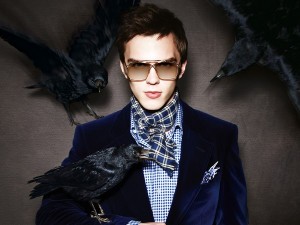 Nicholas Hoult, for Tom Ford Eyewear, Fall/Winter 2010-2011 - photographed by Tom Ford