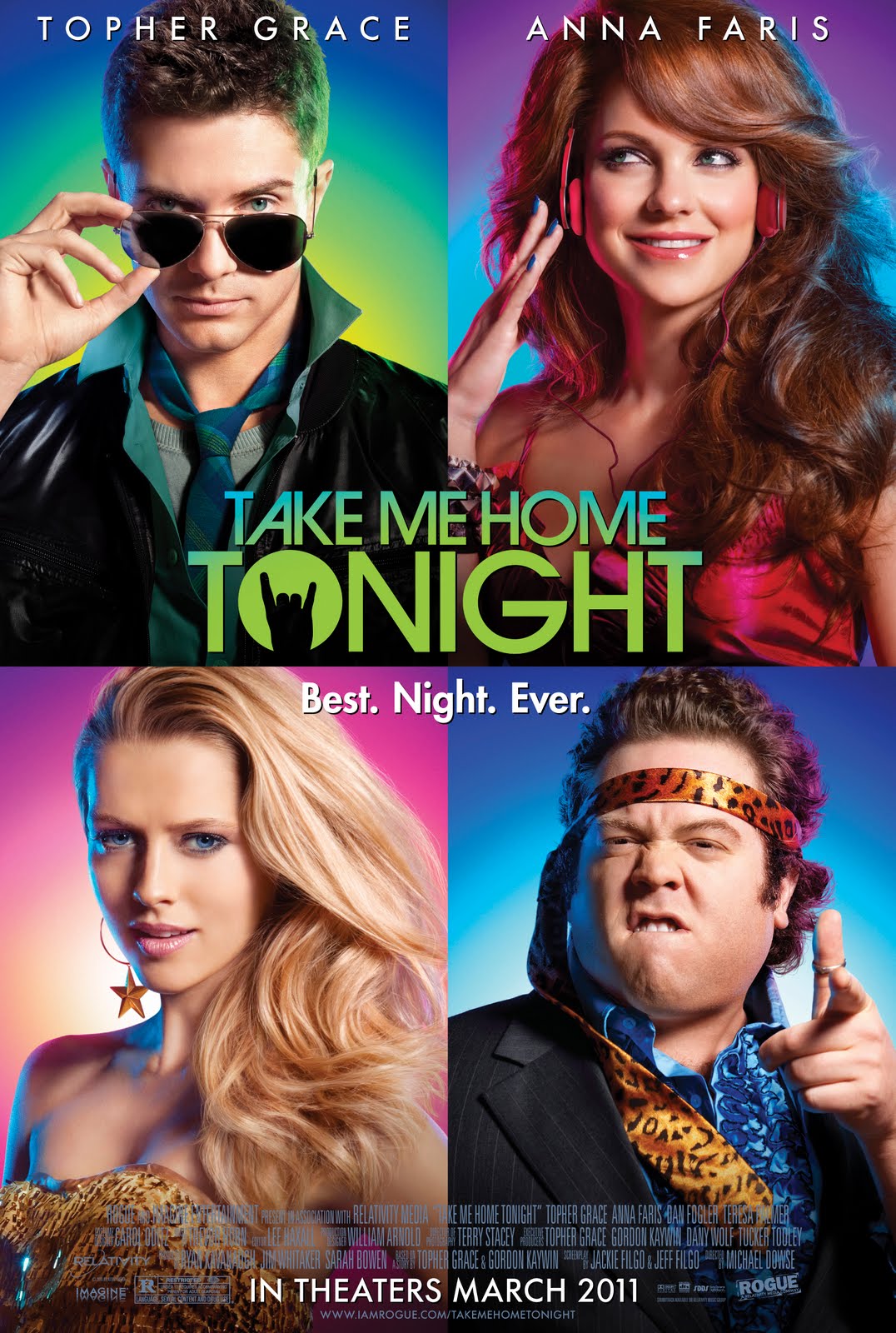 Movie Psycho Take Me Home Tonight 2011 BRRip 550 MB