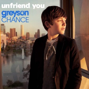 Greyson Chance "unfriend you" - single artwork