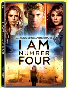 "I am number four" dvd art