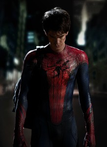 Andrew Garfield in the Spider-Man costume