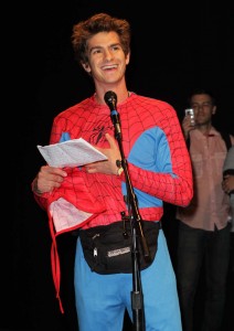 Andrew Garfield 'Unmasked' at Comic-Con 2011 - photo: Splash