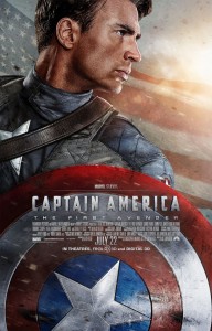 Captain America: The First Avenger, movie poster (Marvel Studios)