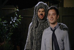 Jason Gann and Elijah Wood in "Wilfred" (FX)