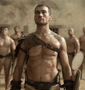 Andy Whitfield as seen on Starz' "Spartacus: Blood and Sand"