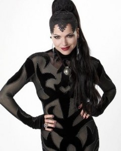LANA PARRILLA as the evil queen on "Once Upon A Time" (ABC)